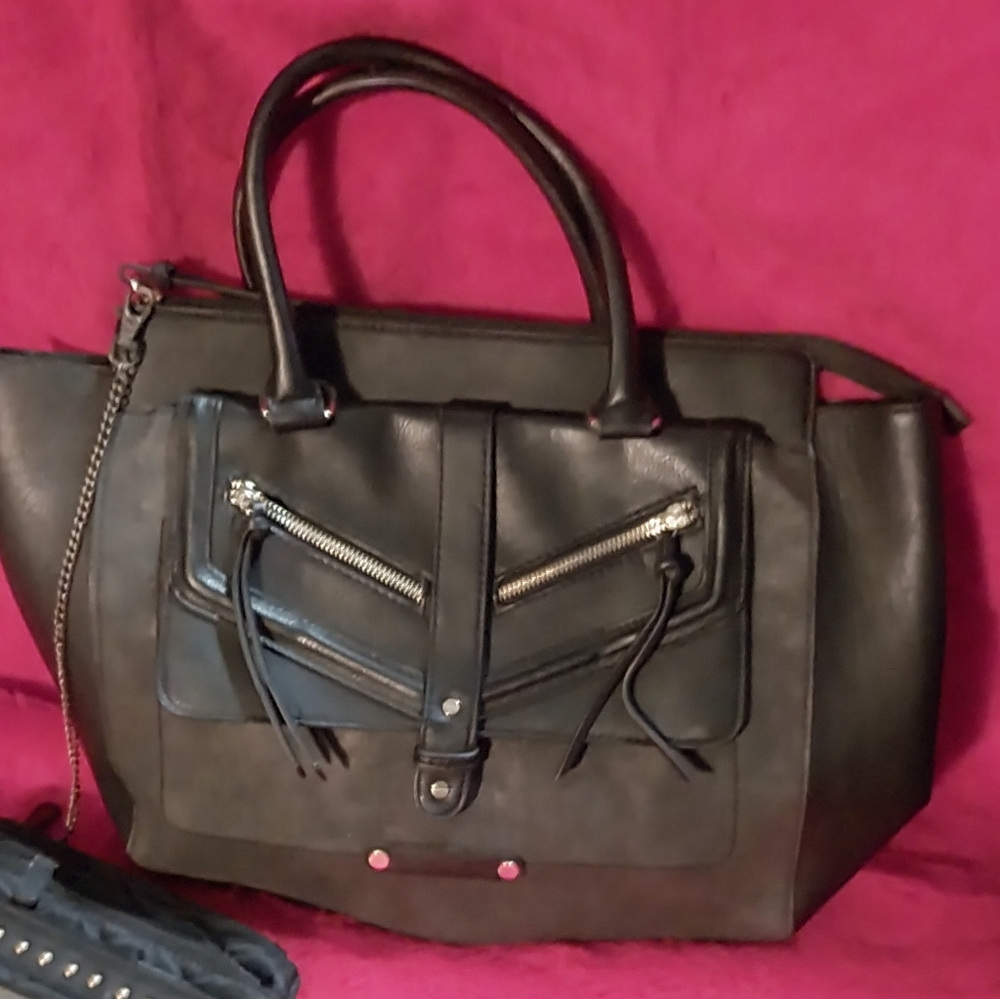 Large leather tote/ purse